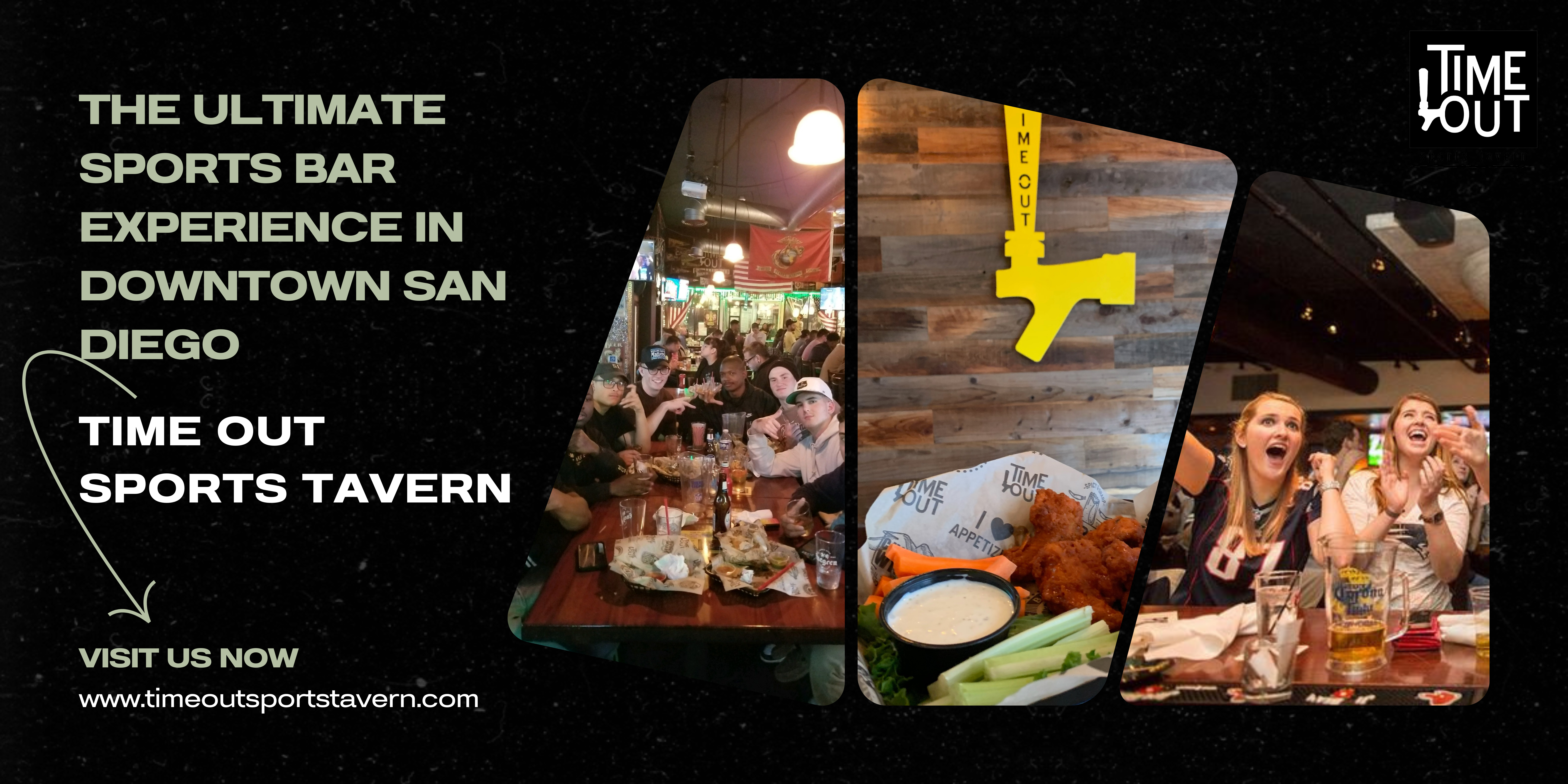 Time Out Sports Tavern: The Ultimate Sports Bar Experience in Downtown San Diego